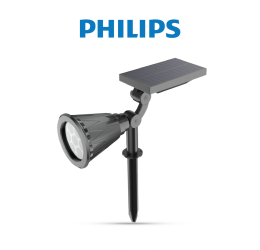  Đèn sân vườn Philips năng lượng mặt trời BGC050 chiếu điểm 