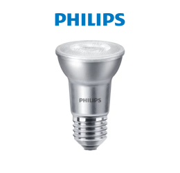 Bóng Master LED chiếu điểm Philips E27 PAR20 6W 25D DIM