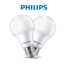 Bộ 2 bóng đèn LED Bulb Philips Essential