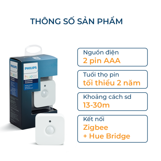 Cảm biến chuyển động Philips Hue Motion Sensor
