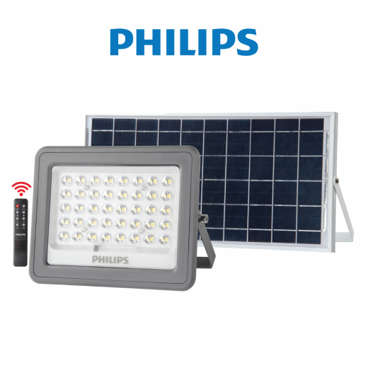 Đèn pha Philips năng lượng mặt trời BVC050 LED6/LED9/LED15